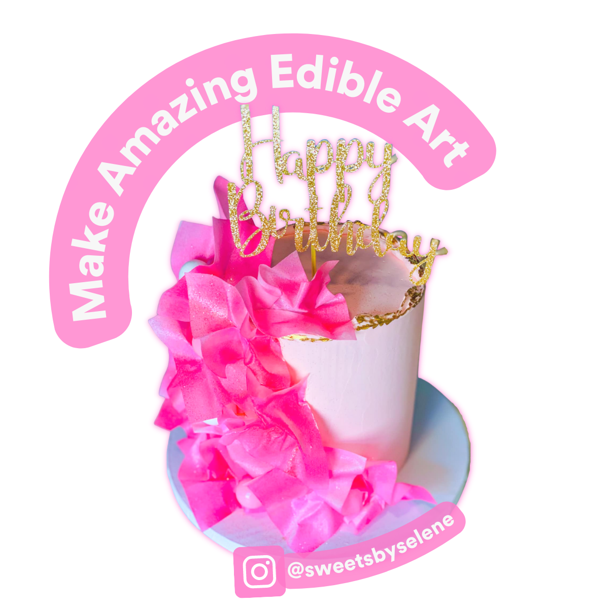 Wafer Paper Premium VANILLA - 50 Count (0.60 mm)