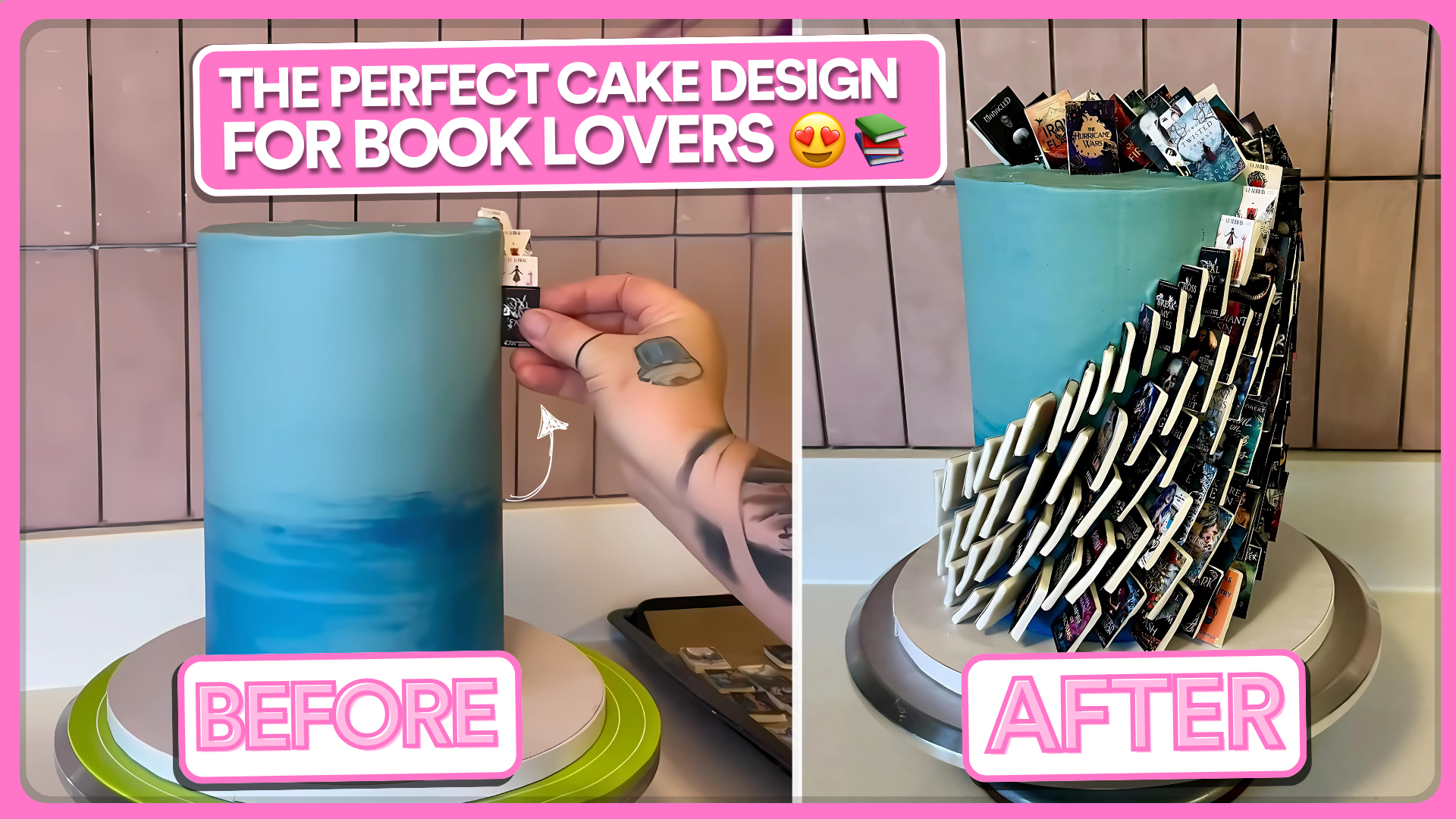 The Ultimate Cake Idea for Bookworms! 😍📚