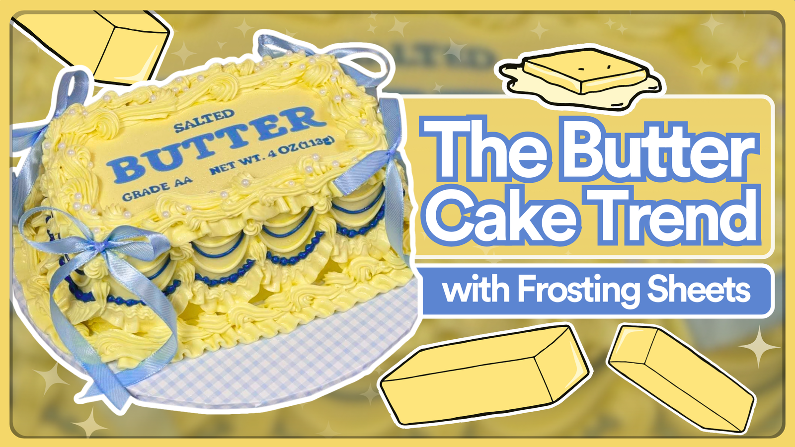 Everyone is OBSESSED With The Butter Cake Trend! 🧈💛