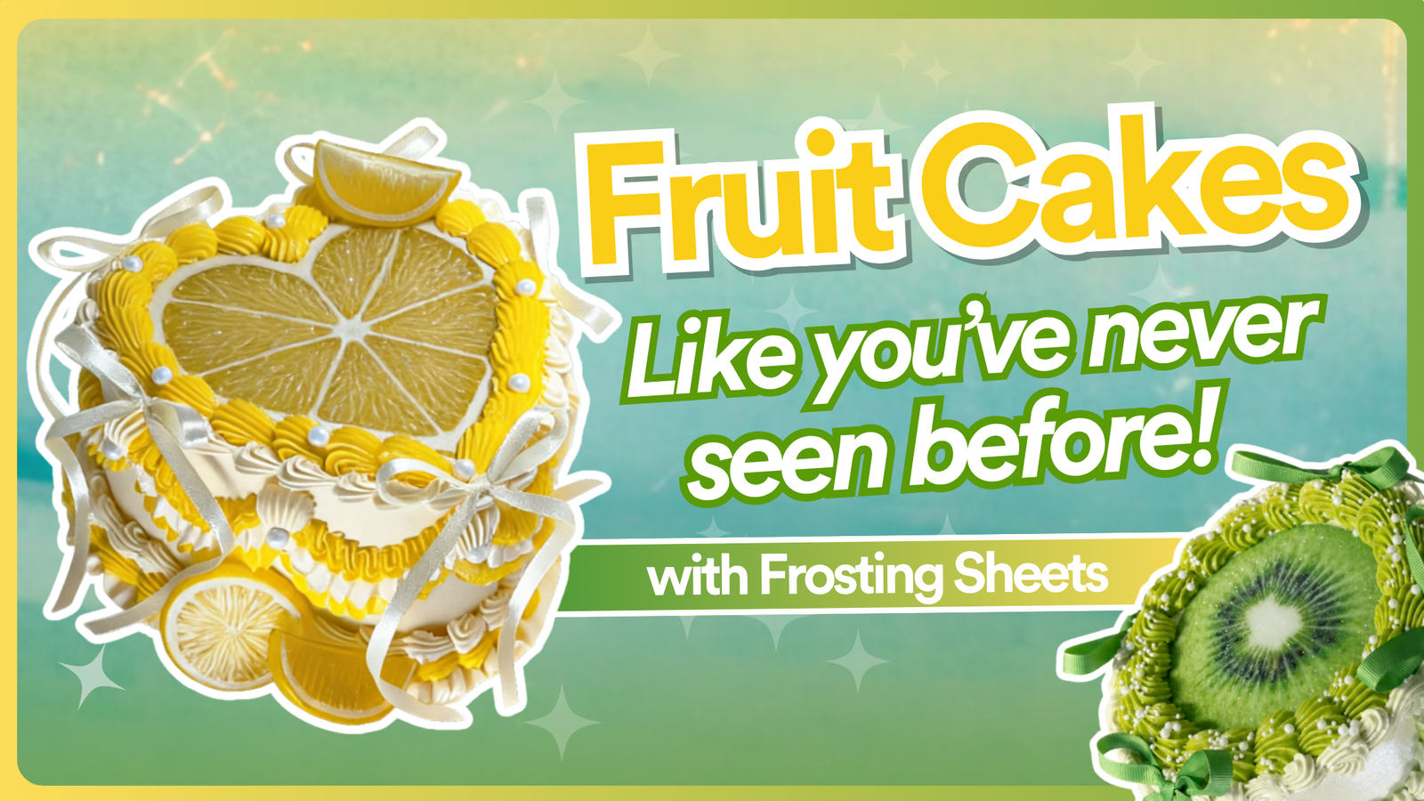 Fruit Cakes You Never Saw Coming! 🍋🥝