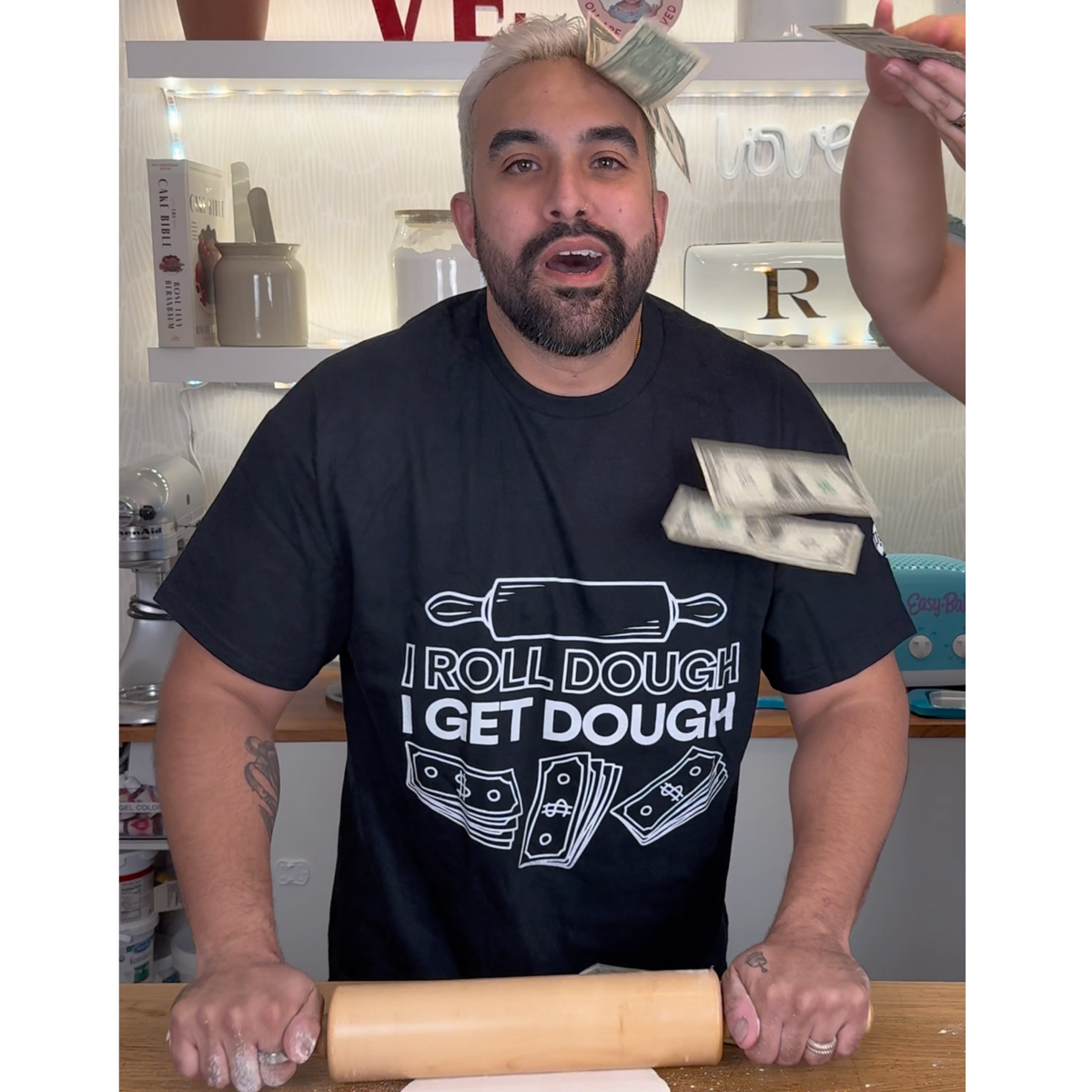 I Roll Dough I Get Dough Tee