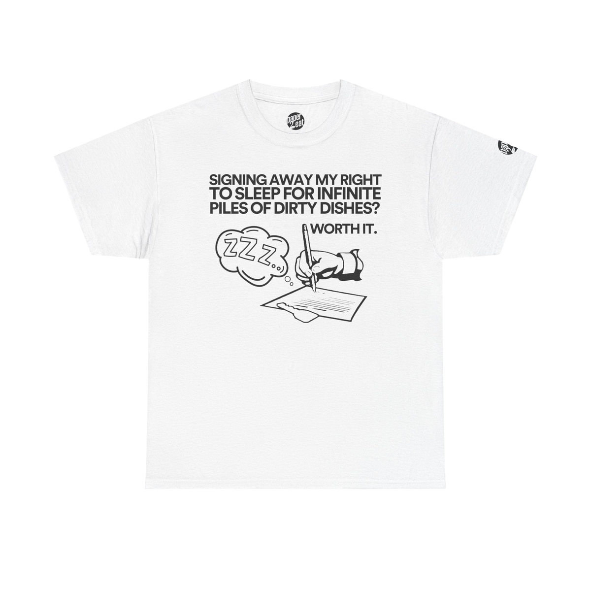 Signing Away My Sleep Tee