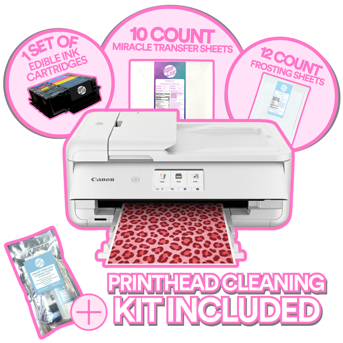 Edible Ink Printer Bundle - Wide Format Pro